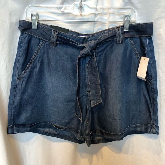 Kensie Jeans Shorts Blue Size 10/30 NWT - Picture 1 of 11